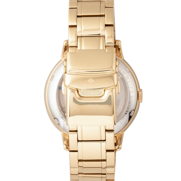 NWT Gold Automatic Custom Dial Bracelet Watch